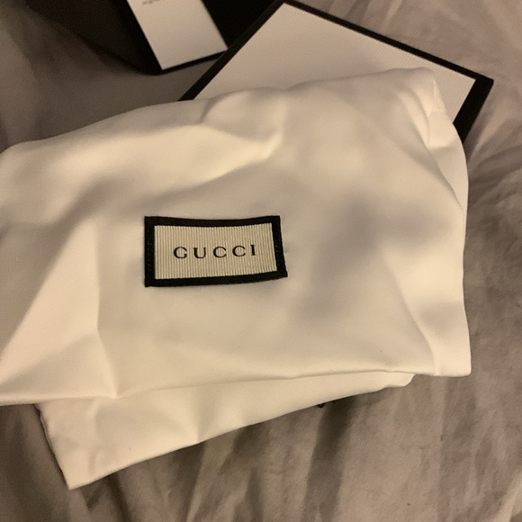 BRAND NEW GUCCI BLACK GUCCISSIMA CARD CASE - Picture 5 of 8